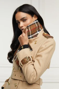 Holland Cooper Trench Coats|Coats-Full Length Chelsea Trench Coat Camel