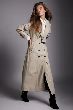 Holland Cooper Coats|Shop By Product-Full Length Kendal Waterproof Trench Coat