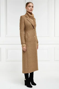 Holland Cooper Coats-Full Length Regency Coat Tawny