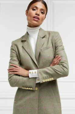 Holland Cooper Coats-Full Length Regency Coat Chartwell Check