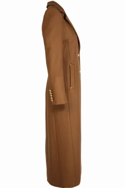 Holland Cooper Coats|In Stock Tailoring-Full Length Regency Coat Dark Camel
