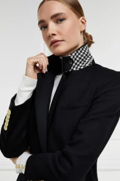 Holland Cooper Coats|Jade's Top Picks-Full Length Regency Coat Soft Black