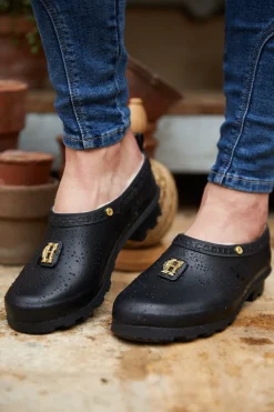 Holland Cooper Footwear-Gardening Loafer Matte Black