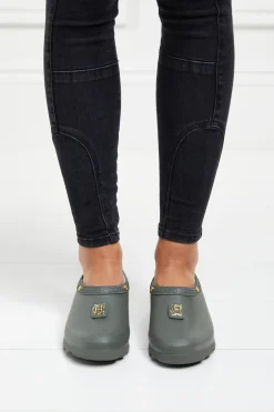 Holland Cooper Bestsellers|Footwear-Gardening Loafer Matte Green