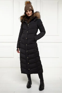 Holland Cooper Coats|The Cosy Collection-Glacier Full Length Puffer Black