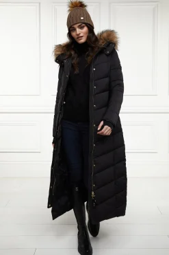 Holland Cooper Coats|The Cosy Collection-Glacier Full Length Puffer Black