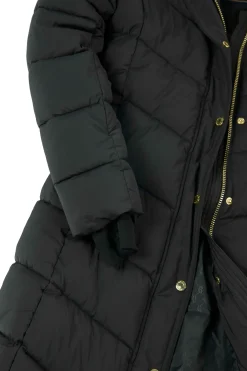 Holland Cooper Coats|The Cosy Collection-Glacier Full Length Puffer Black