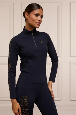 Holland Cooper Base Layers|Shop By Product-Halcot Thermal Base Layer Ink Navy
