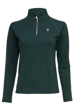 Holland Cooper Base Layers|At The Stables-Halcot Thermal Base Layer Petrol
