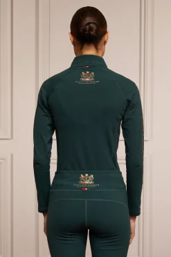 Holland Cooper Base Layers|At The Stables-Halcot Thermal Base Layer Petrol