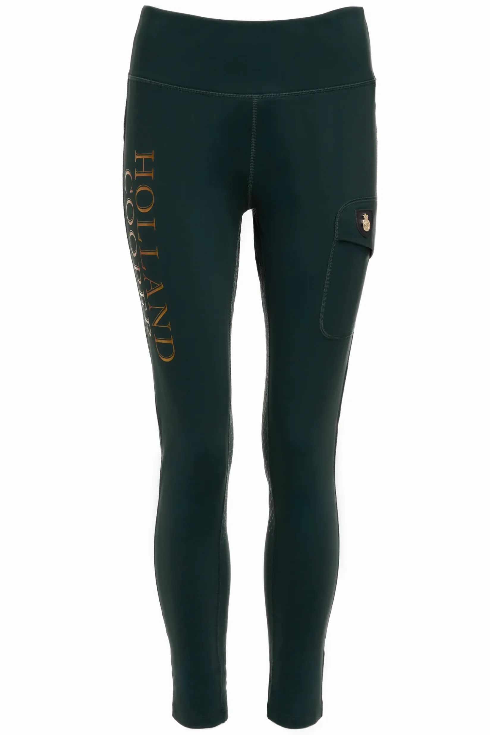 Holland Cooper Leggings|Shop By Product-Halcot Thermal Legging Petrol