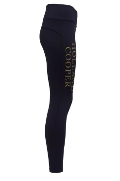 Holland Cooper Leggings|Equestrian Gifting-Halcot Thermal Legging Ink Navy