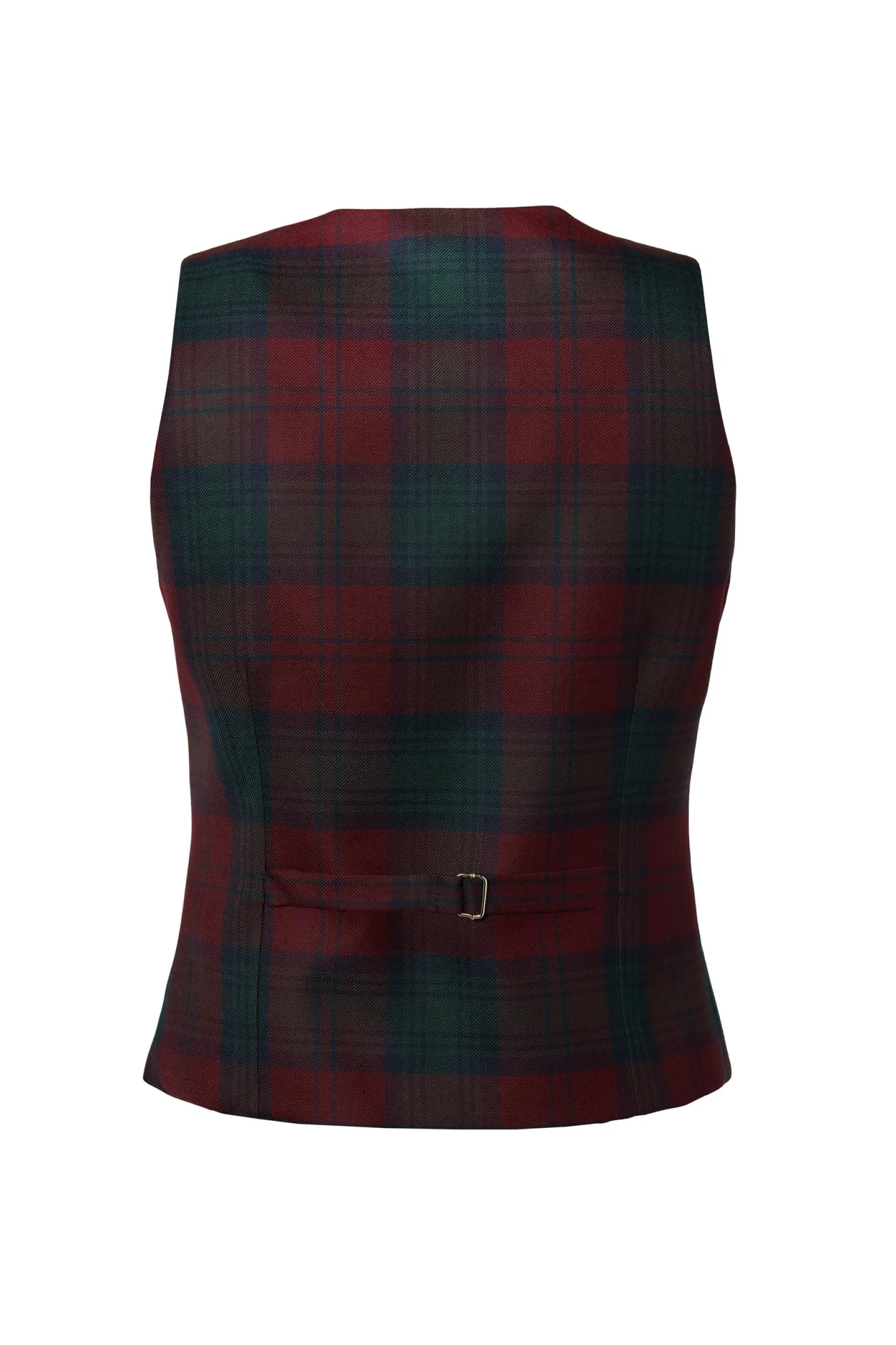 Holland Cooper Waistcoats|In Stock Tailoring-Hampton Waistcoat Mulberry Tartan