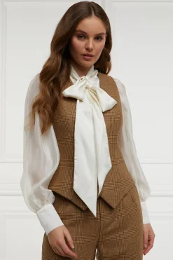 Holland Cooper Waistcoats|In Stock Tailoring-Hampton Waistcoat Tawny