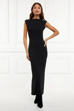 Holland Cooper Dresses|Seasonal Inspiration-Harper Maxi Dress Black