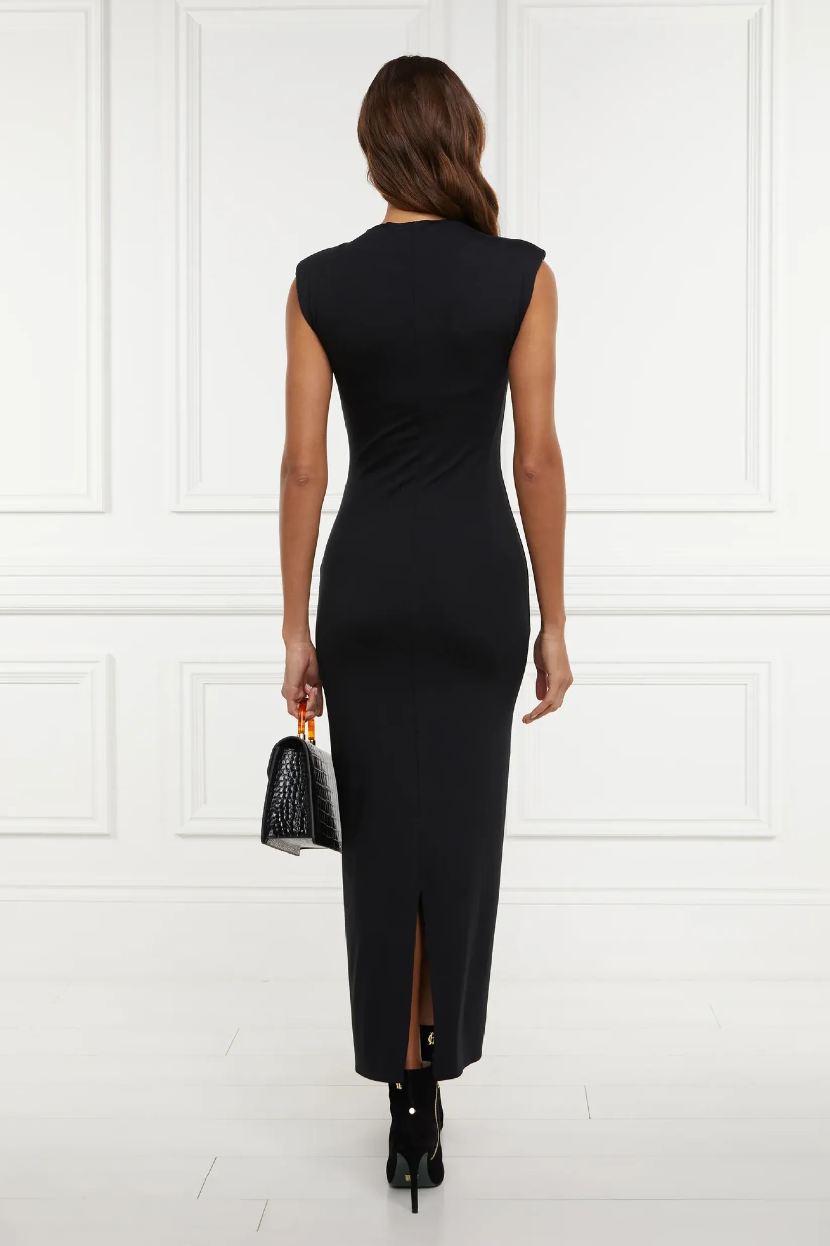 Holland Cooper Dresses|Seasonal Inspiration-Harper Maxi Dress Black