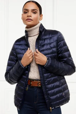 Holland Cooper Jackets|Shop By Product-Hawling Packable Jacket Ink Navy