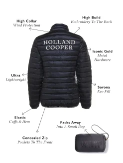 Holland Cooper Jackets|Shop By Product-Hawling Packable Jacket Ink Navy