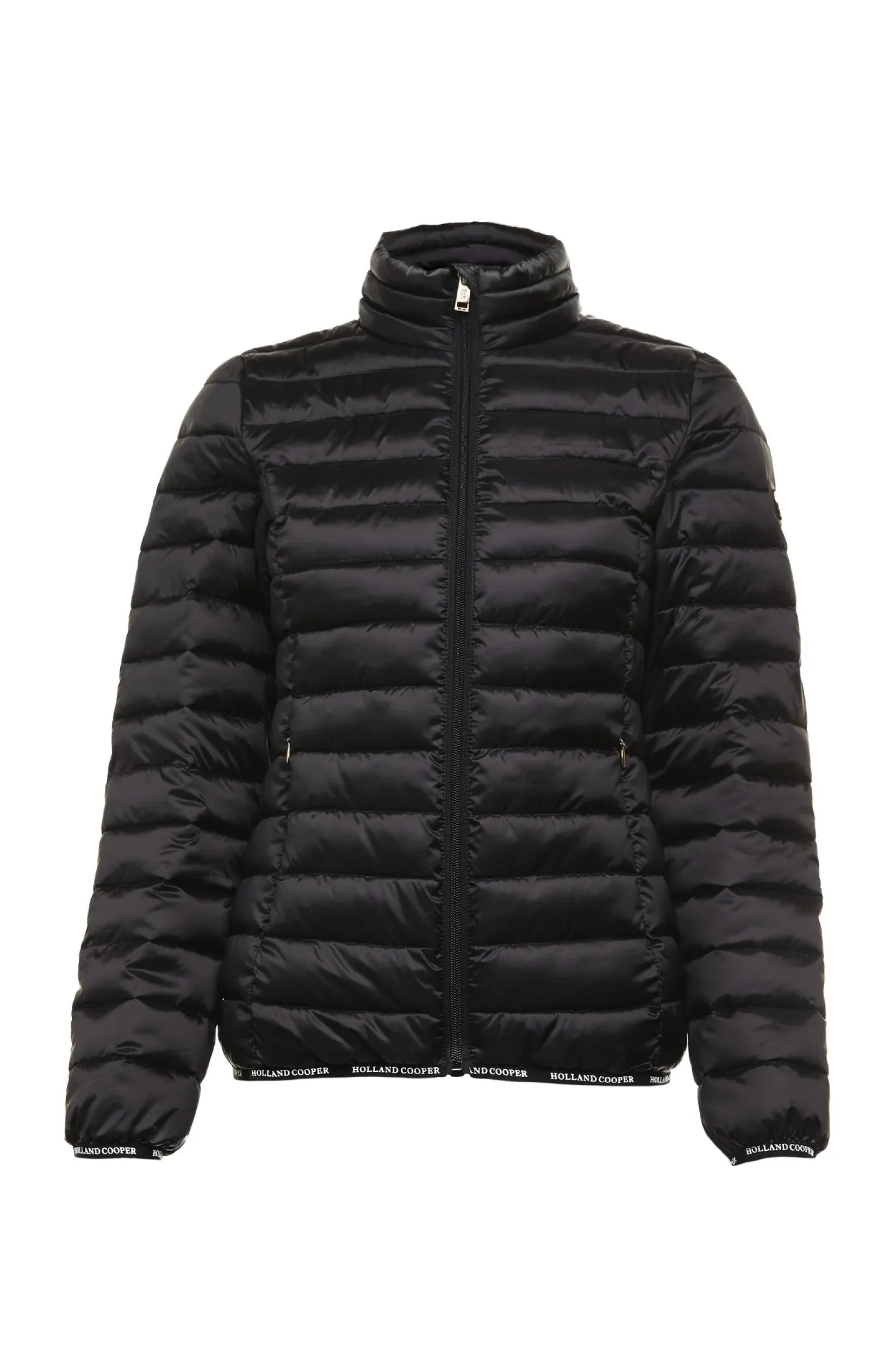 Holland Cooper Jackets|At The Stables-Hawling Packable Jacket Black