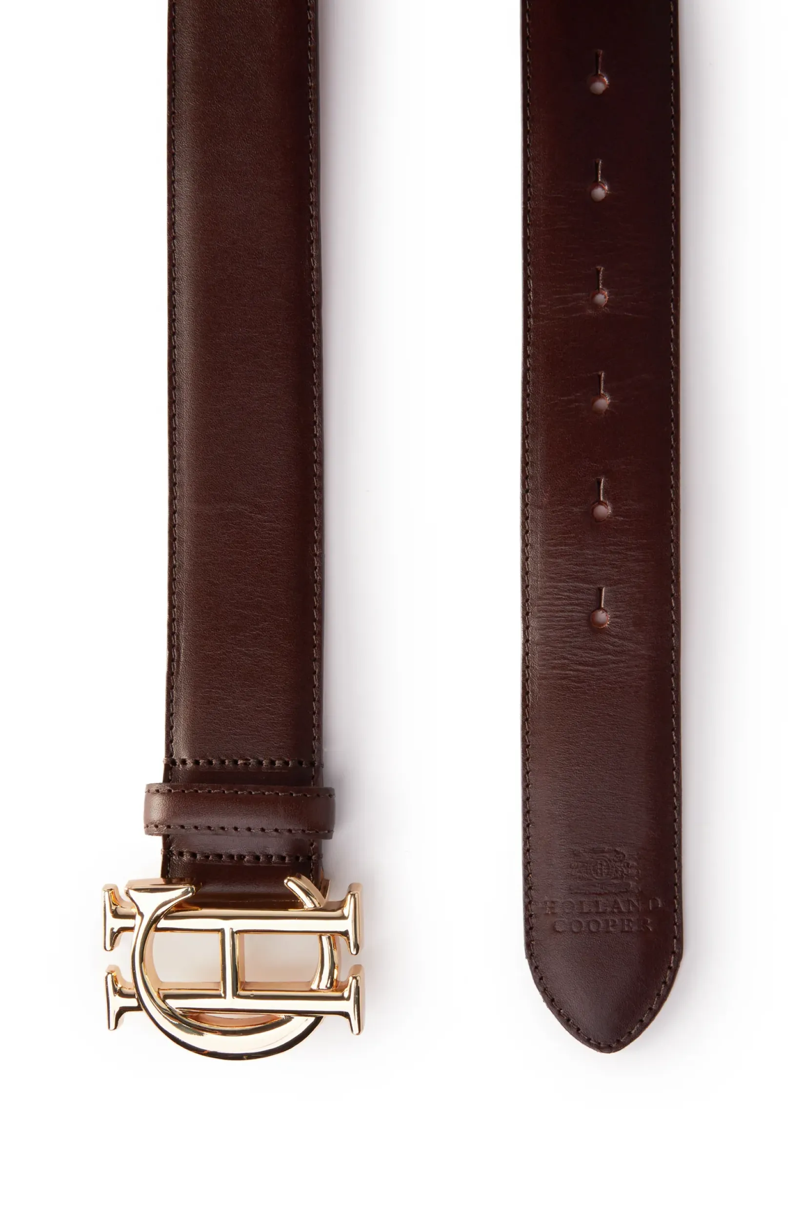 Holland Cooper Belts|Belts-HC Classic Belt Chestnut
