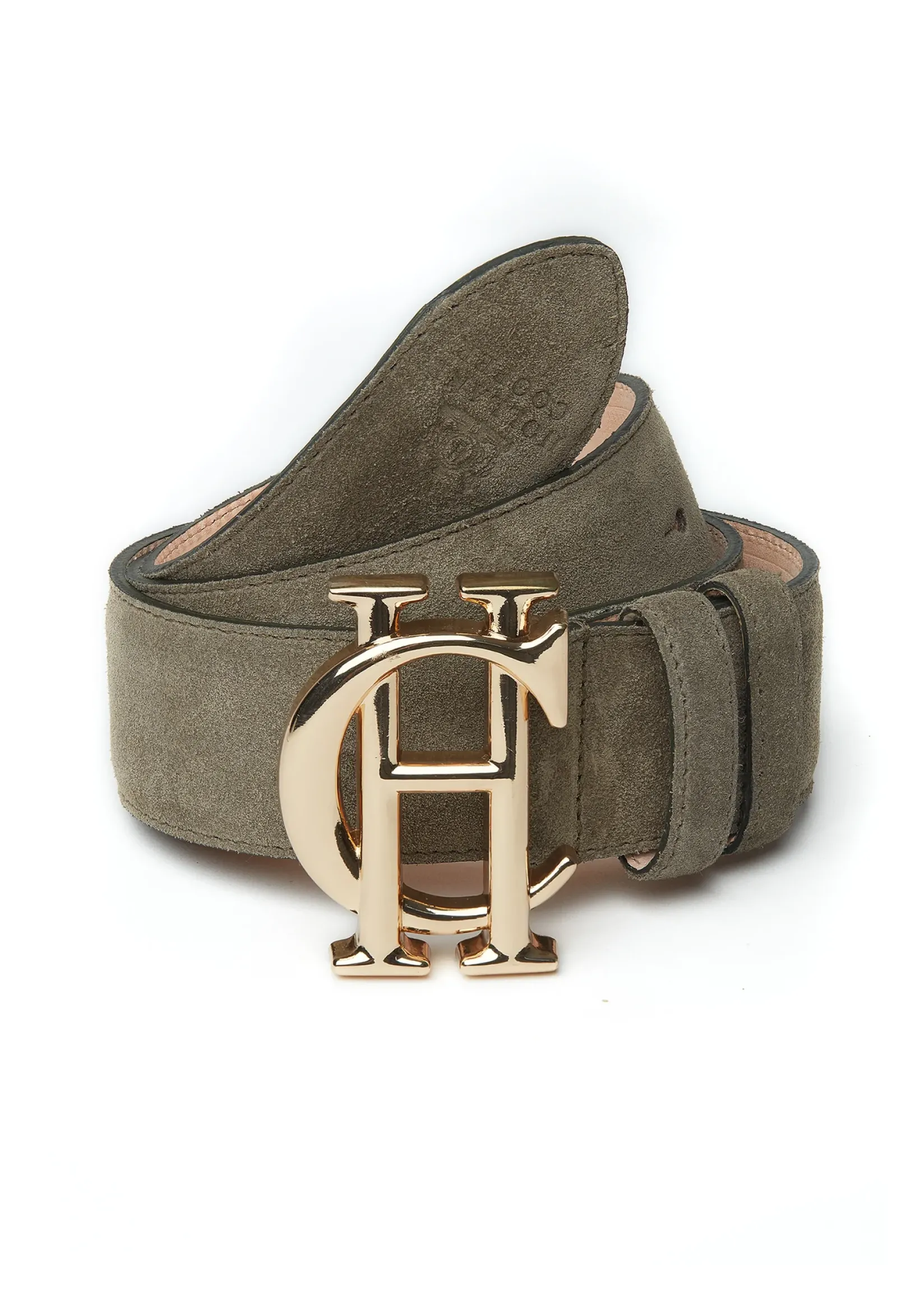 Holland Cooper Belts|Belts-HC Classic Belt Suede Khaki