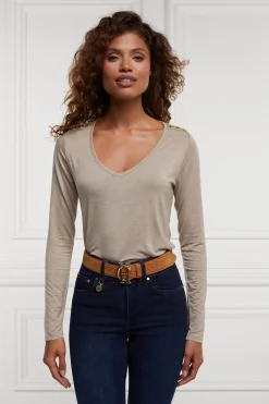 Holland Cooper Belts|Belts-HC Classic Belt Suede Tan