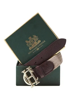 Holland Cooper Belts|Accessories-HC Heritage Belt Taupe