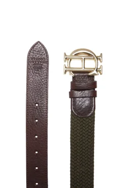 Holland Cooper Gifts For Her|Belts-HC Heritage Belt Forest Green