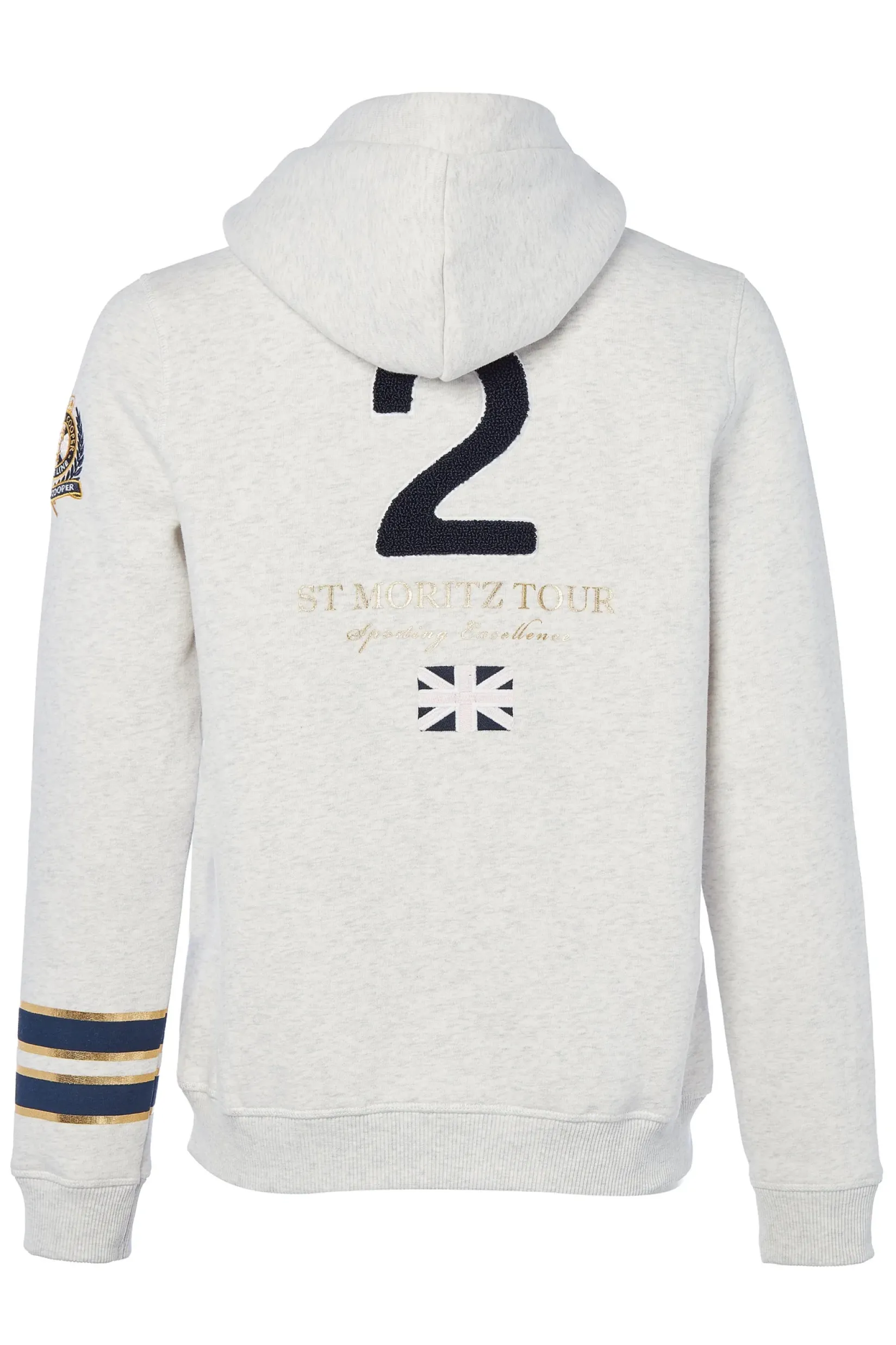 Holland Cooper Hoodies|Equestrian Casualwear-HC Heritage Hoodie Grey