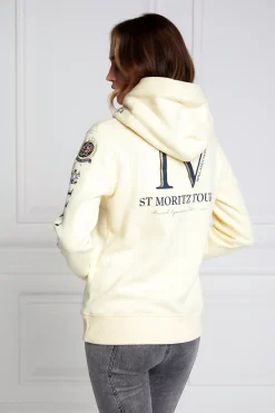 Holland Cooper Hoodies|Equestrian Casualwear-HC Heritage Hoodie Lemon