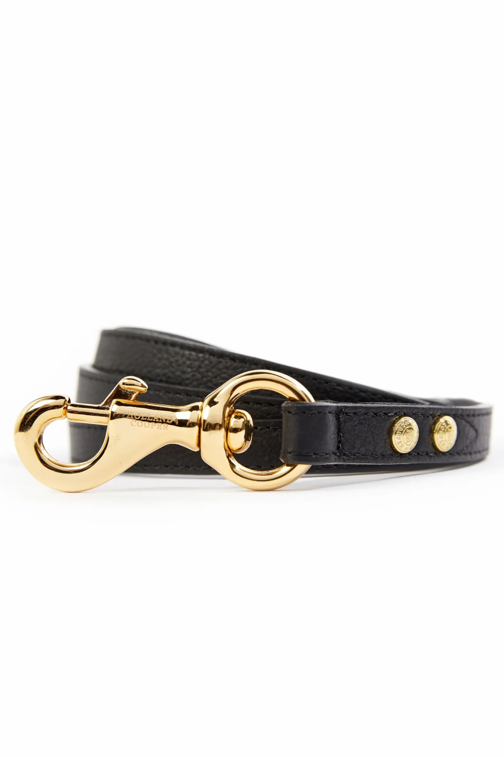 Holland Cooper The Perfect Gesture|Dog Leads-HC Slim Dog Lead Black