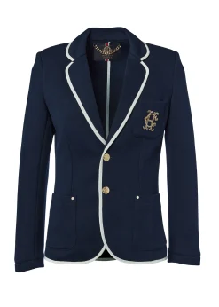 Holland Cooper Blazers|Jackets-Henley Blazer Ink Navy