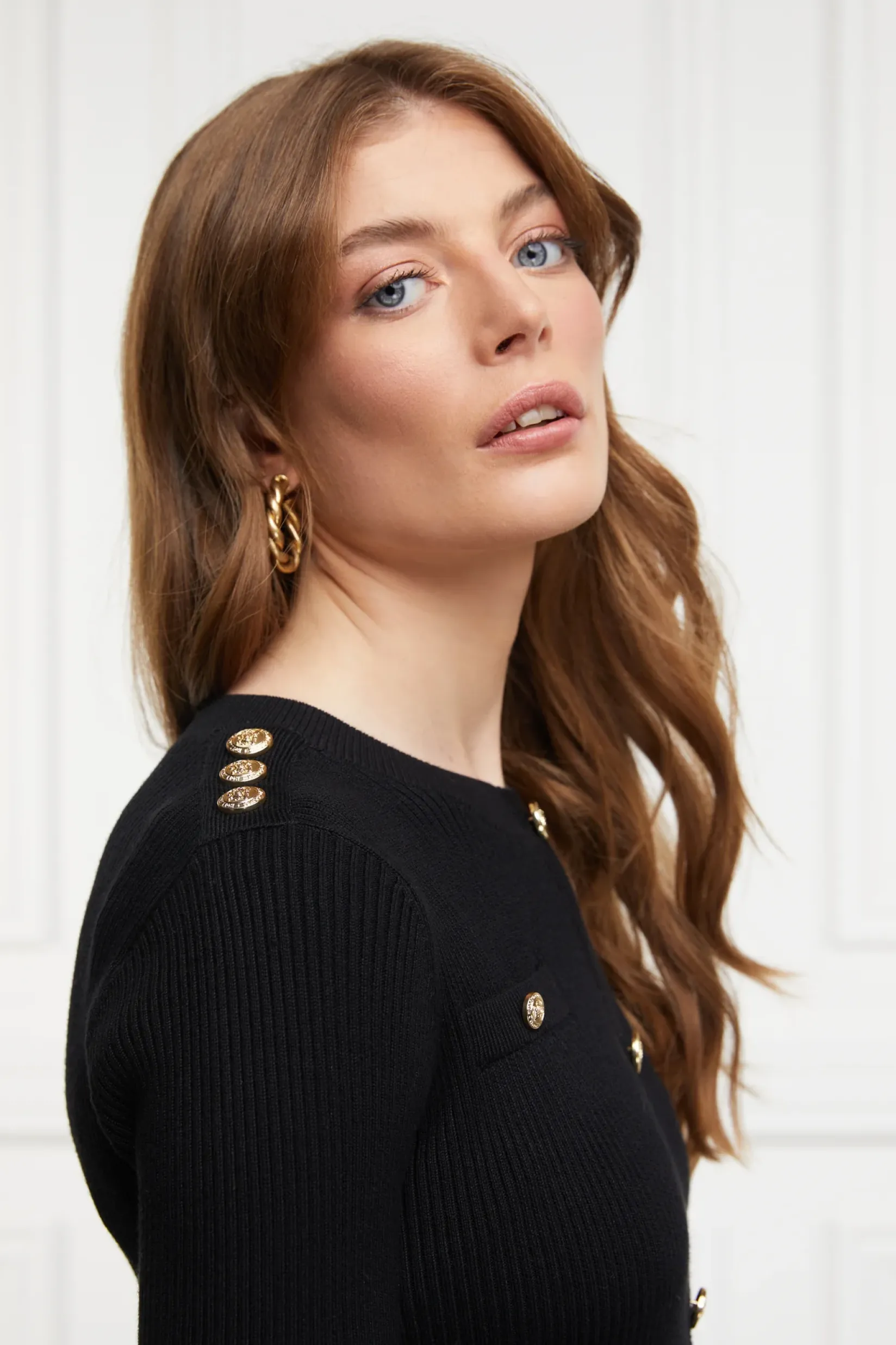 Holland Cooper Dresses-Hepburn Mini Dress Black