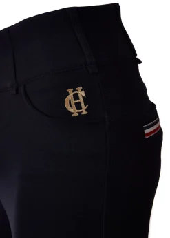 Holland Cooper Breeches|Training Wear-Hickstead Breeches Black
