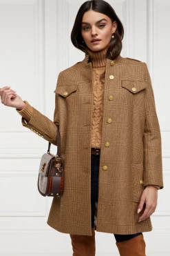 Holland Cooper Capes|Country Collection-Highbury Cape Coat Tawny