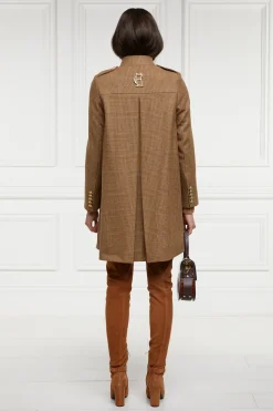 Holland Cooper Capes|Country Collection-Highbury Cape Coat Tawny