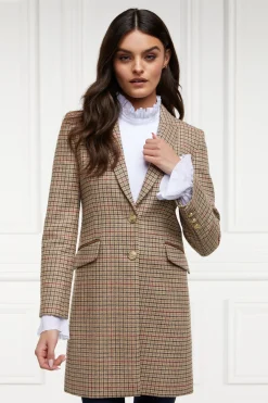 Holland Cooper Coats|In Stock Tailoring-Highgrove Coat Charlton Tweed