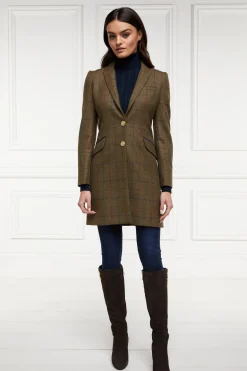 Holland Cooper Coats|In Stock Tailoring-Highgrove Coat Glen Green