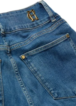 Holland Cooper Jeans|Wardrobe Staples-High Rise Flared Jean Denim