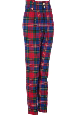 Holland Cooper Trousers|In Stock Tailoring-High Waisted Peg Trouser Macpherson