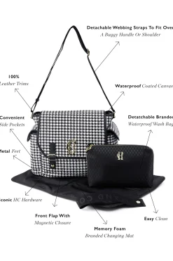 Holland Cooper Little Gifting|Shop By Collection-Hudson Changing Bag Houndstooth