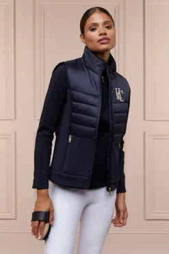 Holland Cooper Shop By Product|At The Stables-Hybrid Gilet Ink Navy