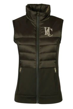 Holland Cooper Gilets|Shop By Product-Hybrid Gilet Khaki