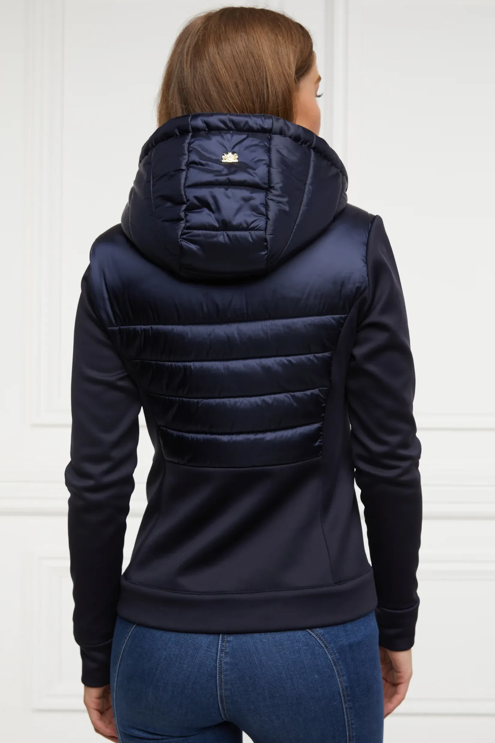 Holland Cooper Jackets|Shop By Product-Hybrid Shell Jacket Ink Navy
