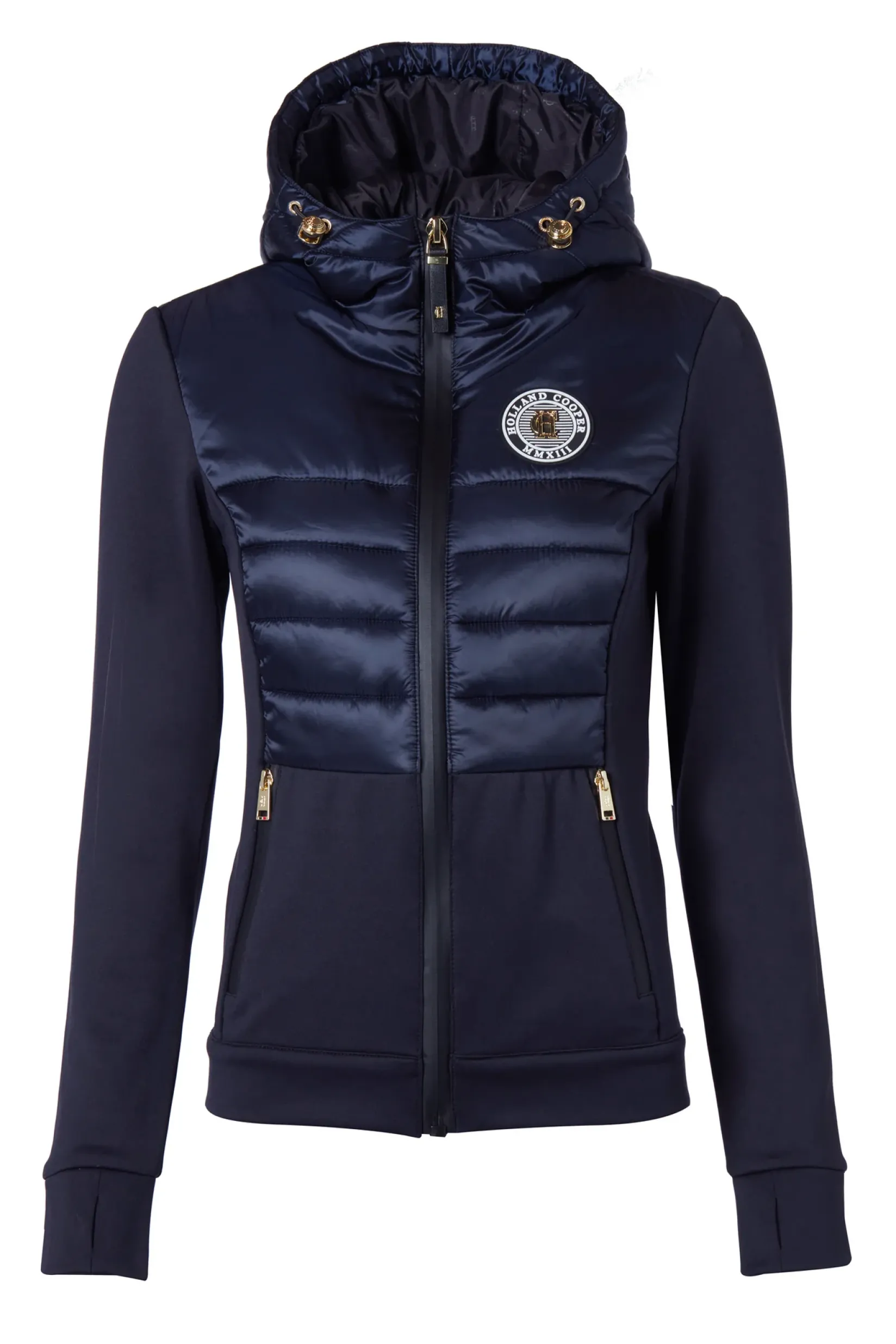 Holland Cooper Jackets|Shop By Product-Hybrid Shell Jacket Ink Navy