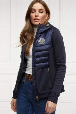 Holland Cooper Jackets|Shop By Product-Hybrid Shell Jacket Ink Navy