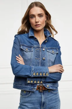Holland Cooper Jackets-Iconic Denim Jacket
