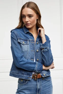 Holland Cooper Jackets-Iconic Denim Jacket