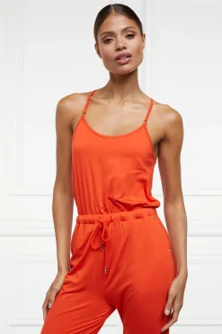 Holland Cooper Jumpsuits|Shop By Product-Iconic Jersey Jumpsuit Neroli