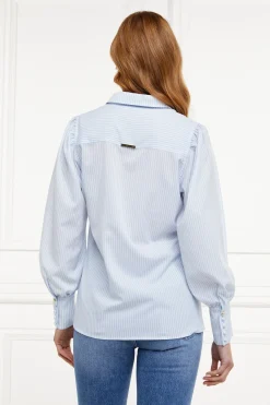 Holland Cooper Shirts & Blouses|Back In Stock-Isla Shirt Sky Stripe